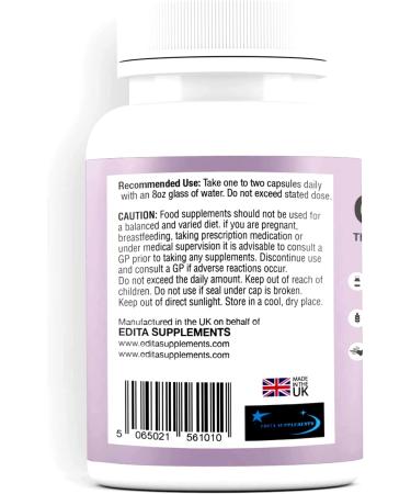  EDITA SUPPLEMENTS GlucoFit Weight Management Supplement 180 capsules - Buy Online on GoSupps.com