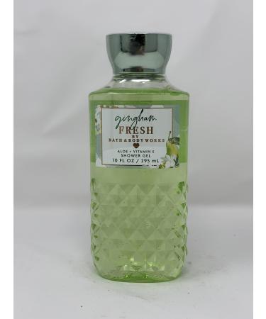 Gingham Fresh Aloe + Vitamin E Shower Gel 10 Fl Oz/ 295 mL
