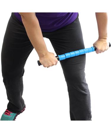 The Muscle Stick Original Muscle Roller - All Purpose Muscle Roller Stick in Blue - Buy Online on GoSupps.com
