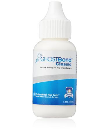 Ghost Bond | Lace Wig Adhesive | Hair Glue (1.3oz) White 1.3 Ounce (Pack of 1)