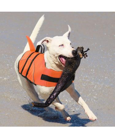 Cit toile Adjustable Life Jacket for Small Dogs - Breathable Comfortable & Buoyant - Ideal for Swimming in Sea Lake River - Orange (M Size) - Buy Online on GoSupps.com