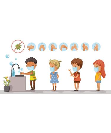 Buy 50 Disposable 3-Layer Surgical Masks for Children - CE Certified Type II EN14683 - Medical Child Protection Mouth Masks - Buy Online on GoSupps.com