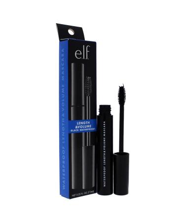 e.l.f. Waterproof Lengthening and Volumizing Mascara - Black - 0.3 fl oz - Buy Online on GoSupps.com