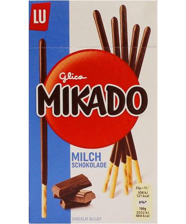  Mondelez International Pack of 2 Mikado milk chocolate bags - 2 x 75g - Buy Online on GoSupps.com