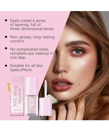  G n rique Long-lasting high-adherence glittery liquid eyeshadow with a precise finish and shimmering effect 2ml Crystal Pink - Buy Online on GoSupps.com