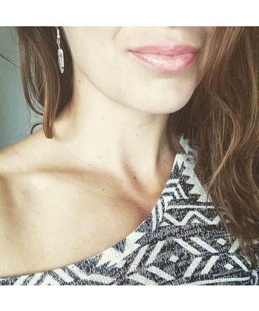 Vintage Silver Feather Dangle Earrings | Boho Charm Jewelry for Women & Girls - Buy Online on GoSupps.com