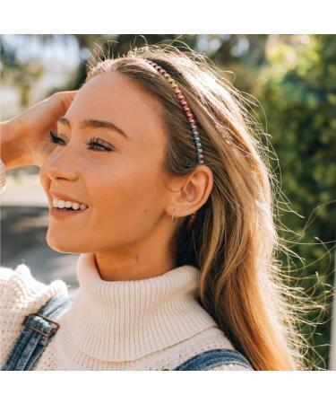 Teleties Spiral Hair Coils Headband for Women - Strong Grip, Water Resistant - Crystal Clear - Buy Online on GoSupps.com