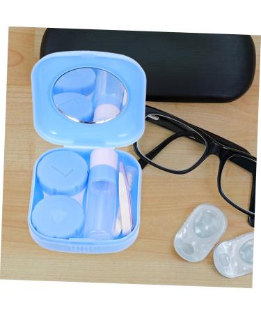 JECOMPRIS 4-Piece Contact Lens Accessories Set | Lens Soaking Container Solution Bottle Tweezers & Pencil | Durable PP Material for Safe Storage - Buy Online on GoSupps.com