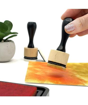 Pixiss Mini Ink Blending Tools 2 Pack with 24 Foam Pads - Stick Blending Tools for Distressing and More - Buy Online on GoSupps.com