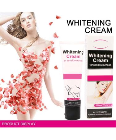  J TOHLO Natural Whitening Body Cream Whitening Cream for Underarms Knees Elbows Sensitive and Private White Areas Nourishes Repairs & Restores Skin 50ml - Buy Online on GoSupps.com