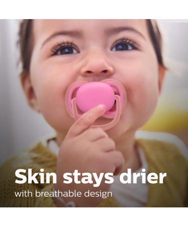 Philips Avent Ultra Air Pacifier 6-18 Months | Bear/Paw Design | 4-Pack SCF085/09 - Comfort & Style for Your Baby - Buy Online on GoSupps.com