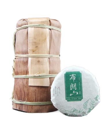HQZM Yunnan Puerh Raw Tea 100g Cake Natural And Fragrant With Tea Aroma Puerh Tea 100g * 10 pieces 100 g * 10 szt