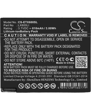 Replacement Battery for Eartec HUB & Ultralite | LX600LI 810mAh/3.7V - Fast International Shipping - Buy Online on GoSupps.com