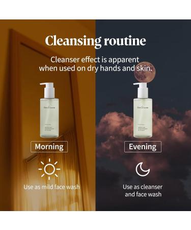 herbloom Green Clear Vegan Cleansing Oil to Foam - Korean Cleanser, pH Balanced Mild Foam Cleanser, Oil Based Cleanser, Sulfate Free, Vegan Skincare - 6.76 fl.oz. - Buy Online on GoSupps.com