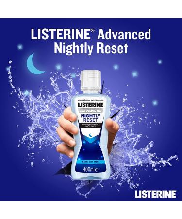 Buy Listerine Nightly Reset 400ml (2-Pack) - Enhance Oral Care & Freshen Breath | International Shipping Available - Buy Online on GoSupps.com