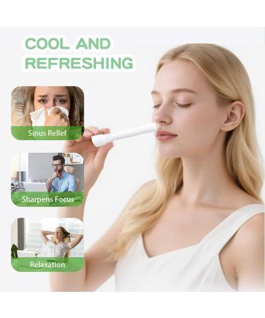 FLEXQW Nasal Sticks (4 Pack Variety) Essential Oils with Peppermint & Eucalyptus Inhaler Stick Energy Boost Portable Nasal Inhaler for Focus Sleep & Relaxation - Buy Online on GoSupps.com