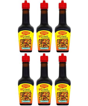 Maggi (Pack of 6) - Maggi - Maggi Liquid Seasoning - Hot | 100 ml | Pack of 6