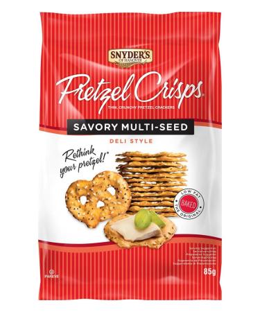 Snyder's of Hanover Snyder's - Pretzel Crisps - Multi-Seed 85g - Pack of 8