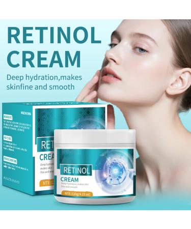  KOAHDE Retinol Face Cream Collagen Facial Moisturizer Anti Wrinkle Fine Line Lift and Firming Cream 120g - Buy Online on GoSupps.com