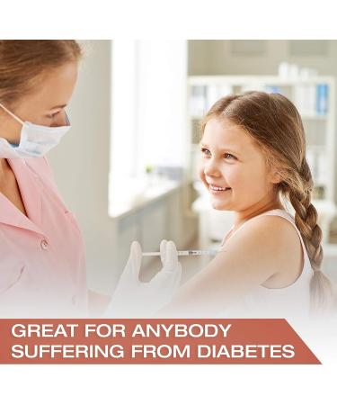 Tilcare Ultra Fine Insulin Syringes 31G 1cc 8mm 100-Pack - Latex-Free & Sterile Diabetic Syringes - Buy Online on GoSupps.com