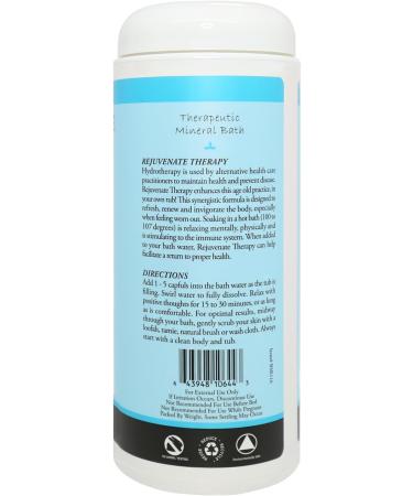Plantlife Rejuvenate Therapy Bath Salts - Natural Aromatherapy for Balance, Calm, and Tension Release - Made in California | 16 oz - Buy Online on GoSupps.com