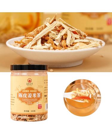 Orange Peel Ginger Rice Tea Herbal Tea Canned Fried Shredded Ginger Rice Tea Health Preserving Flower Tea - Buy Online on GoSupps.com