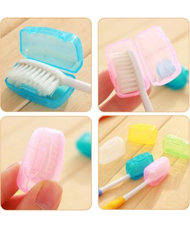 Multi-Colored Children s Toothbrush Set - 3 Travel Toothbrushes Cup & Case for Home School & Camping - Portable & Fun for Young Girls - Buy Online on GoSupps.com
