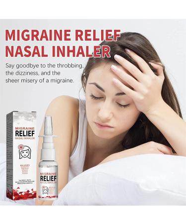 Migcare Nasal Inhaler for Migraine Relief - 30ml Natural Headache & Tension Relief (3pcs) | Fast International Shipping - Buy Online on GoSupps.com