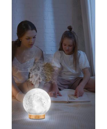 MEIDI Essential Oil Diffuser - Remote Controlled Aromatherapy Moon Lamp with Cool Mist Humidifier - Buy Online on GoSupps.com