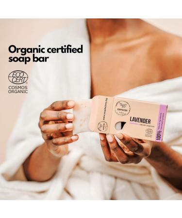 All Natural Oatmeal Lavender Soap - Organic Vegan Exfoliating Body Bar (3 Pack) | SoapFactory - Buy Online on GoSupps.com