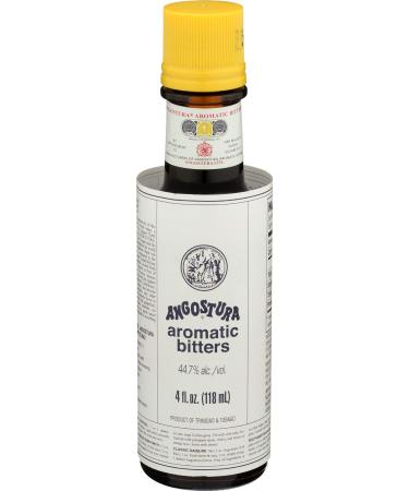 Angostura Aromatic Bitters, 4 oz 4 Fl Oz (Pack of 1)