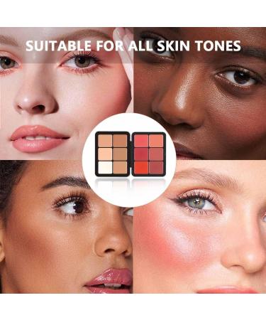 Concealer Palette Cream Blush Palette Contour and Highlight Blush Palette 12 Colors Makeup Concealer Foundation Contouring Kit Long-Lasting Makeup for Flawless Skin (B) - Buy Online on GoSupps.com