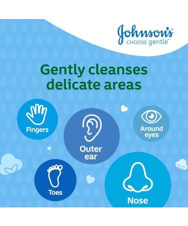 Buy Johnson's Baby Cotton Knops - Gentle & Safe for Babies | International Shipping Available - Buy Online on GoSupps.com