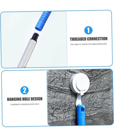 Ceiling Fan Cleaner Duster Extendable Duster Fan Duster for Ceiling Fan Duster with Extension Pole Blue - Buy Online on GoSupps.com