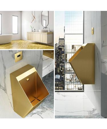 Urinarios de Acero inoxidable Inodoro urinario Vertical Urinario de descarga de pared para Hombres Urinario de Acero inoxidable 304 Urinario con descarga de inducci n inteligente Inodoro Copper - Buy Online on GoSupps.com