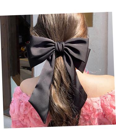 BELLIFFY Bow Hairpin Large Hair Bows for Women Ribbon Hair Clip Ribbon for Hair Big Hair Bows Hair Clips Hair Ribbons Hair Barrettes for Women Barrettes for Thick Hair Large Bow Hair Clip - Buy Online on GoSupps.com