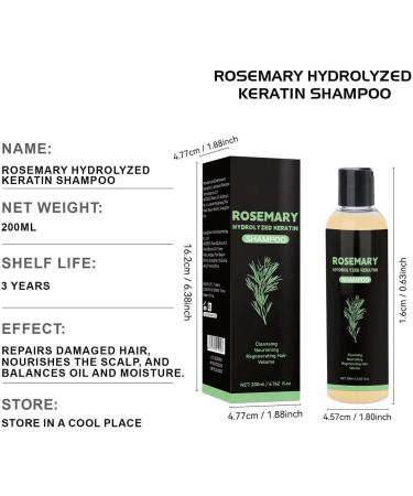 Rosemary shampoo for hair growth rosemary shampoo against hair loss deep cleansing restorative nourishing moisturizing for women and men 3 pieces 3 pieces - Buy Online on GoSupps.com
