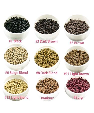 KOCONI Hair Extensions - Nano Beads 3mm in #3 Dark Brown | Premium Quality International Shipping - Buy Online on GoSupps.com