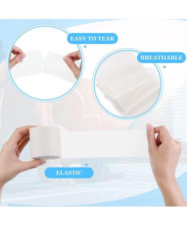 29.5 Yards Foam Underwrap Tape Sports Pre-wrap Athletic Tape 2.76 Inch Wide Elastic Sports Prewrap Artificial Foam Underwrap for Wrist Elbow Knees Ankles (White) - Buy Online on GoSupps.com