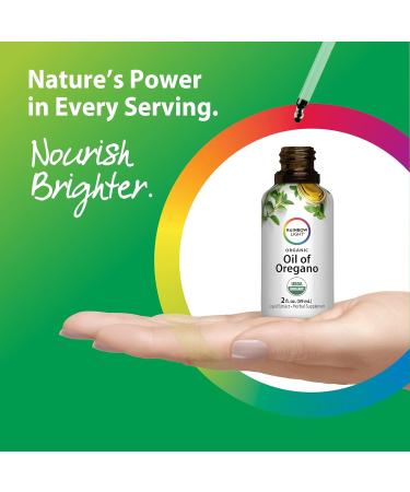 Rainbow Light Organic Oil of Oregano | 2 Fl Oz | Alcohol Free Liquid Extract | Non-GMO and Gluten Free Herbal Supplement | for Men and Women - Buy Online on GoSupps.com