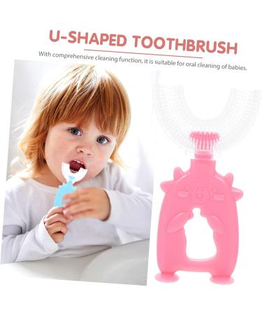 FOMIYES 24-Pack U-Shaped Children's Toothbrushes | Best Kids Toothbrush for Easy & Effective Dental Care - Buy Online on GoSupps.com