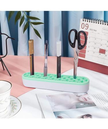 Unaone Silicone Makeup Brush Holder - Multipurpose Beauty Tool Organizer in Green - Buy Online on GoSupps.com