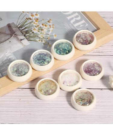 Nail Art Sequins Easy To Apply Nail Art Decoration Bright And Beautiful Easy To Carry Wonderful Nail Art Salon Shop for Home - Buy Online on GoSupps.com