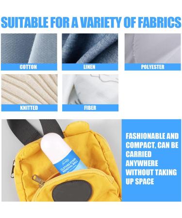 Portable Clothes Stain Remover - No-wash Clothes Stain Remover | Roll Bead Design Instant Stain Remover for Stains Removal - Buy Online on GoSupps.com