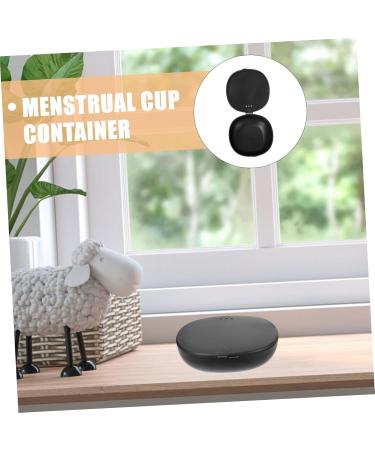 Lurrose 4-Piece Menstrual Cup Storage Set | Silicone Sterilizer Container & Holder for Women | International Shipping Available - Buy Online on GoSupps.com