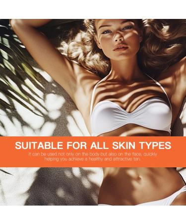 150ML Luxury Tanning Gel - Natural Accelerator for Sun & Outdoor Use | Moisturizing Tanning Cream for Radiant Tan - Buy Online on GoSupps.com