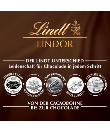 Buy Lindt Lindor Milk Chocolate Balls | 137g Bag | Perfect Praline Gift | 10 Indulgent Melting Fillings - Buy Online on GoSupps.com