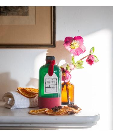 William Morris At Home Peacock-Bubble Bath 500ml - Relaxing Clementine & Clove Aroma for a Pampering Holiday Bathing Experience - Buy Online on GoSupps.com