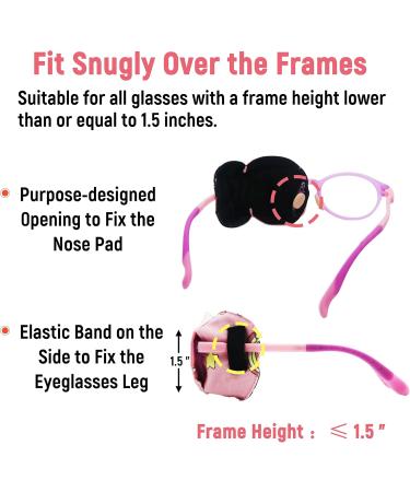 3D Cotton & Silk Eye Patch for Kids | Girls Medical Eye Patch for Lazy Eye | Left Eye Unicorn Design | Comfortable & Stylish Glasses Accessory - Buy Online on GoSupps.com