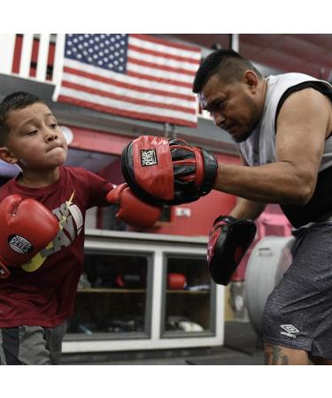 Cleto Reyes Curved Mitts with Hook and Loop Closure - Top Quality Training Gear - Buy Online on GoSupps.com